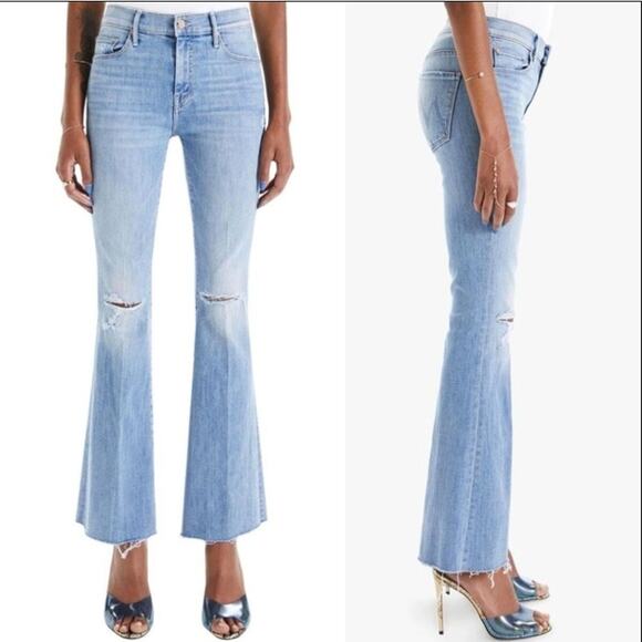 NEW! Mother Weekender Fray Jeans in color Dreamer - Picture 1 of 7